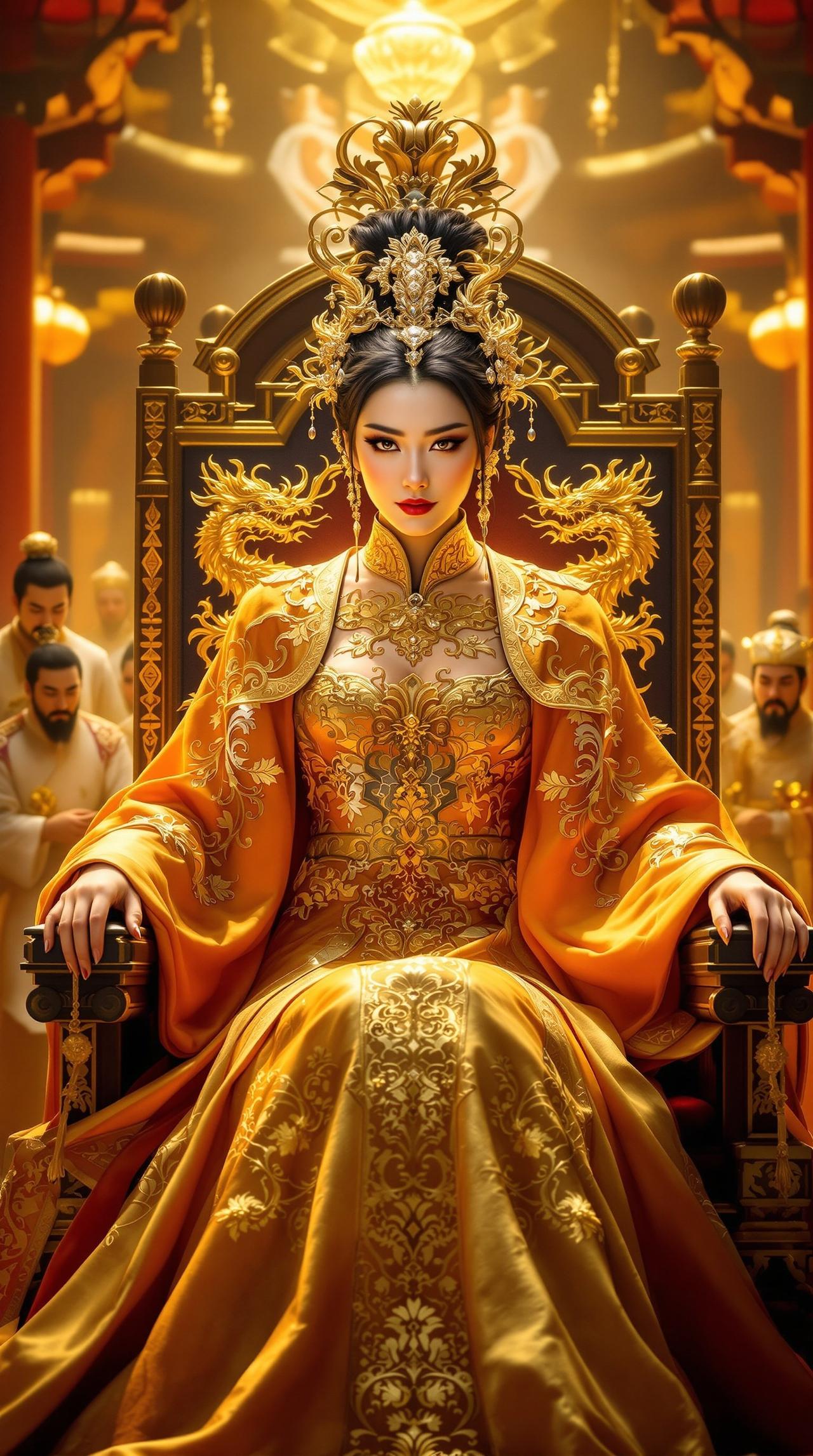 穿越后我成了女帝 - 蕃茄短剧热门短剧封面